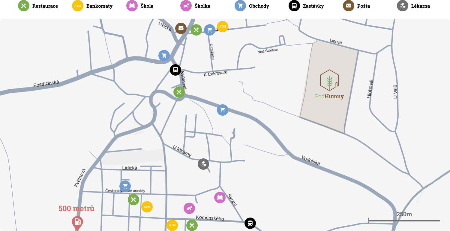 mapa lokality